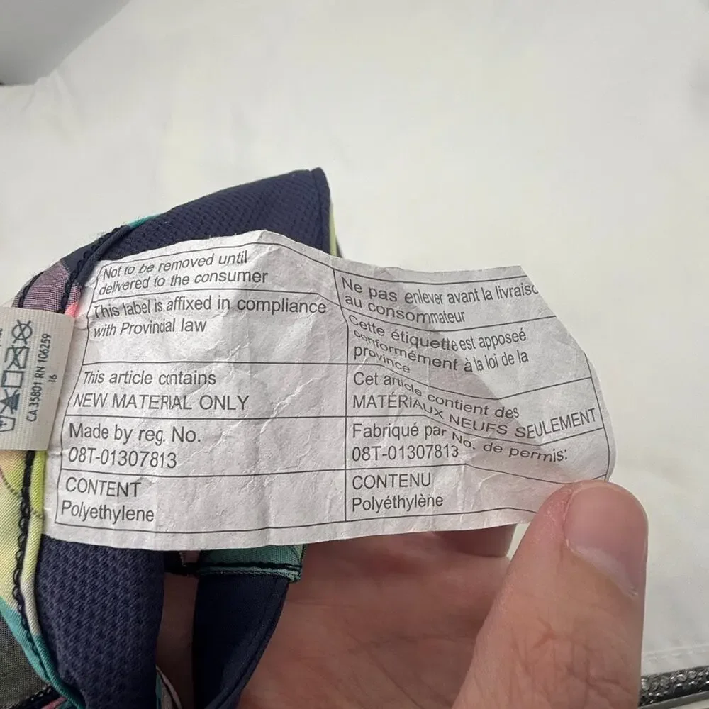 Lululemon Check Yourself Multicolor Plaid Running Hat Adjustable Strap - Picture 9 of 9